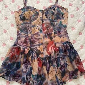 Cider Elegant Dress in Soft Tones